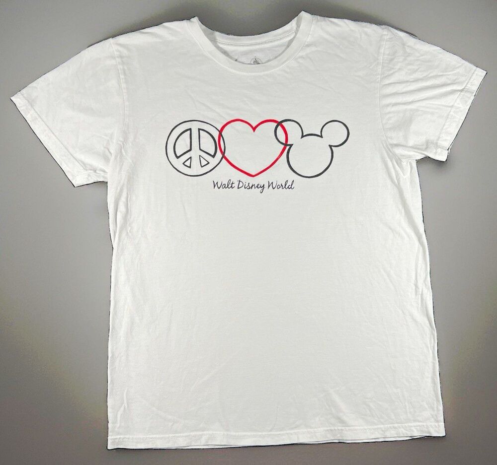 Disney Parks Walt Disney World PEACE LOVE MICKEYUnisex M